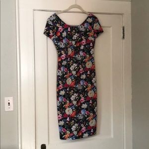 Anthropologie floral dress